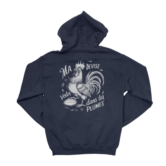 Hoodie Ma Devise: Voler dans les Plumes