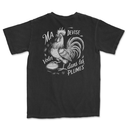 T-Shirt Ma Devise: Voler dans les Plumes