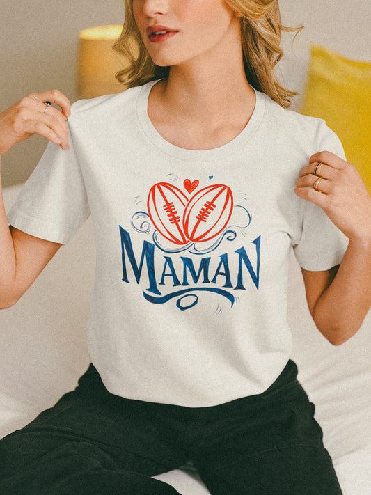 T-Shirt Maman Rugby